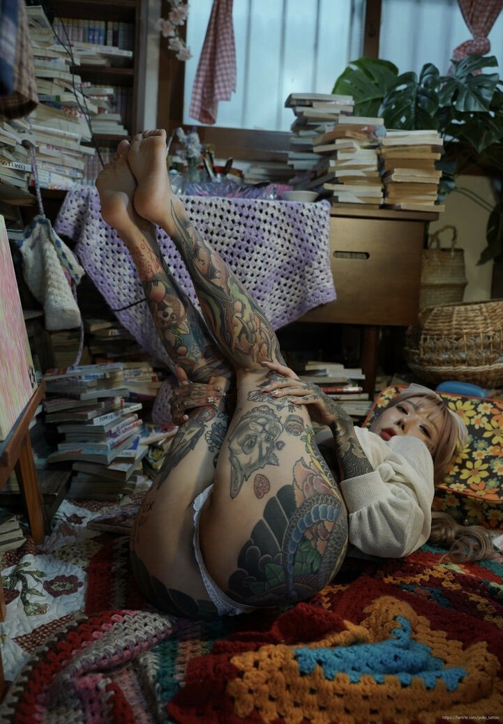 🖼️ Yoko, hot Korean Girl inked model 🖼️ #N4heSeOJ