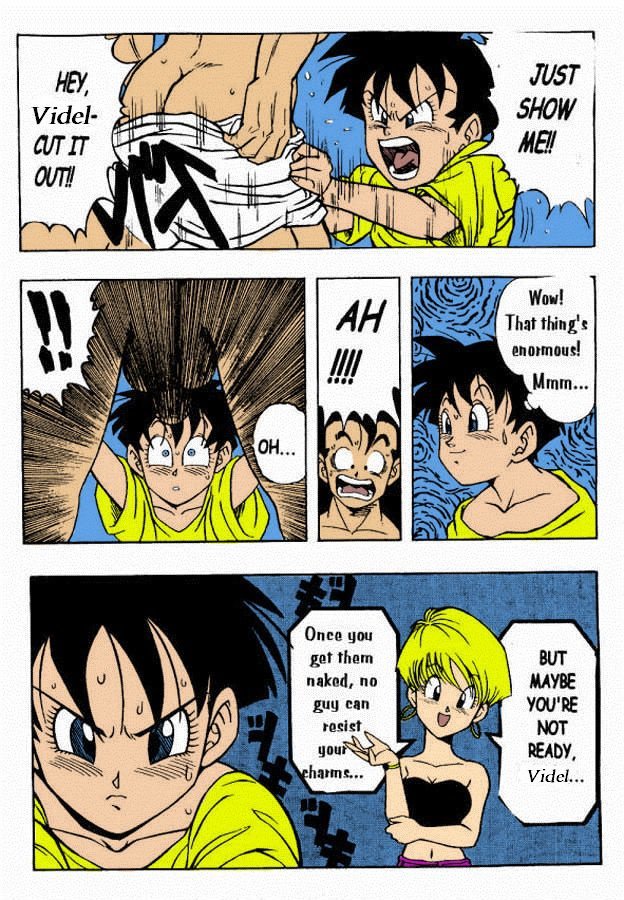 DBZ Hentai Comic Dragon H GohanxVidel #HWripffg